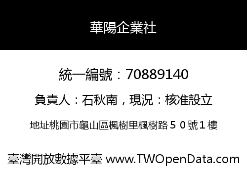 華陽企業社