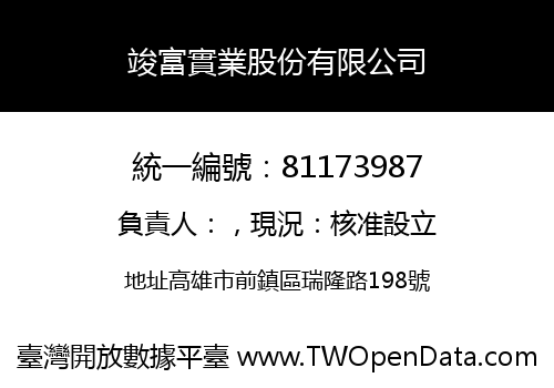 竣富實業股份有限公司