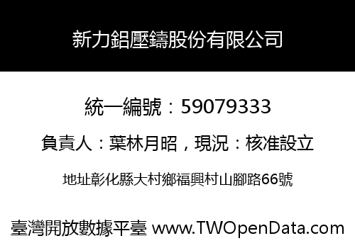 新力鋁壓鑄股份有限公司