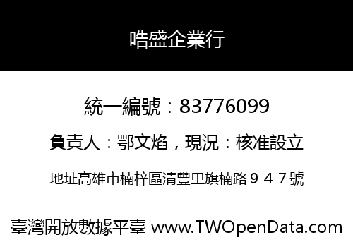 哠盛企業行