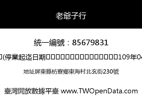 老爺子行