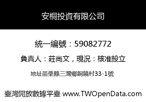 安桐投資有限公司