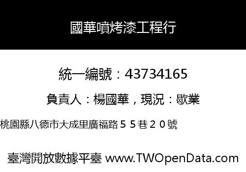 國華噴烤漆工程行