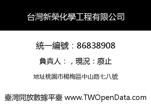 台灣新榮化學工程有限公司