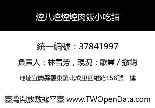 焢八焢焢焢肉飯小吃舖