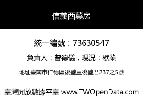 信義西藥房