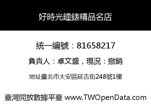 好時光鐘錶精品名店