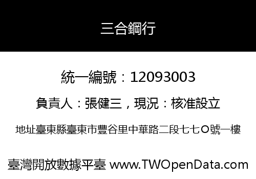三合鋼行