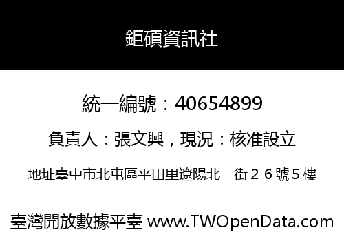 鉅碩資訊社