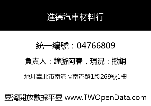 進德汽車材料行
