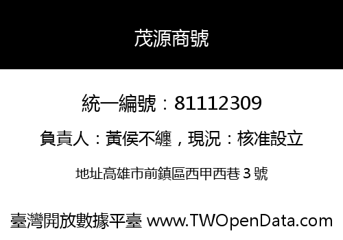 茂源商號