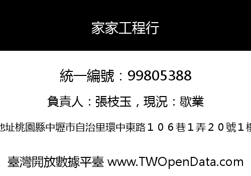 家家工程行