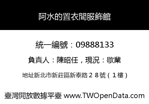 阿水的置衣間服飾館