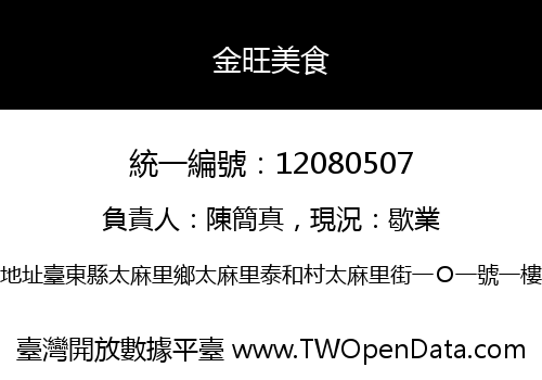 金旺美食