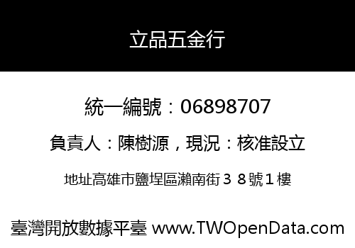 立品五金行