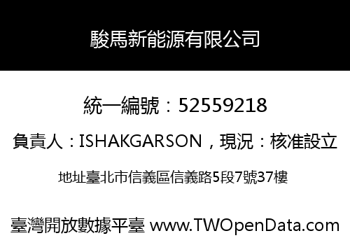 駿馬新能源有限公司