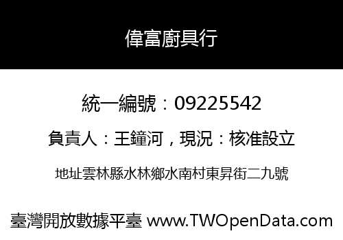 偉富廚具行