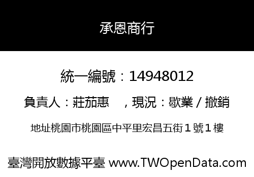 承恩商行