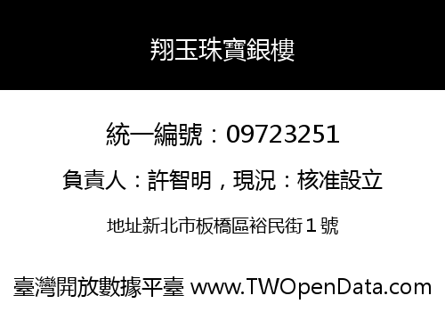 翔玉珠寶銀樓