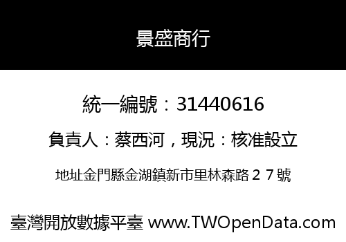 景盛商行