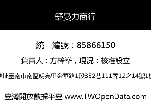 舒曼力商行