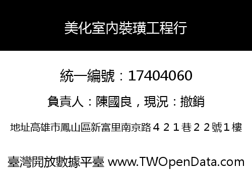 美化室內裝璜工程行