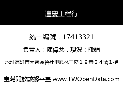 達慶工程行
