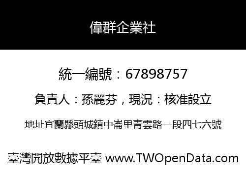 偉群企業社