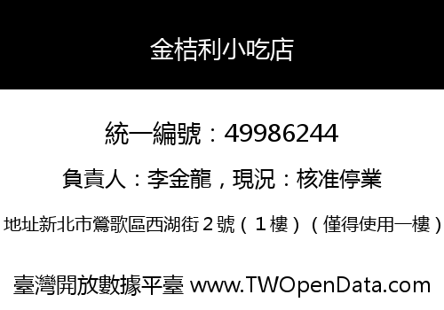 金桔利小吃店