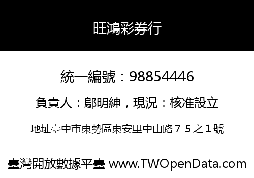 旺鴻彩券行