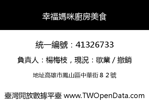 幸福媽咪廚房美食