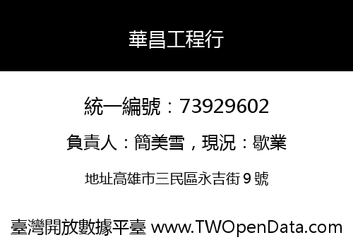 華昌工程行