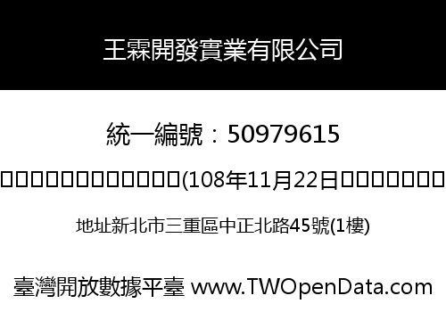 王霖開發實業有限公司