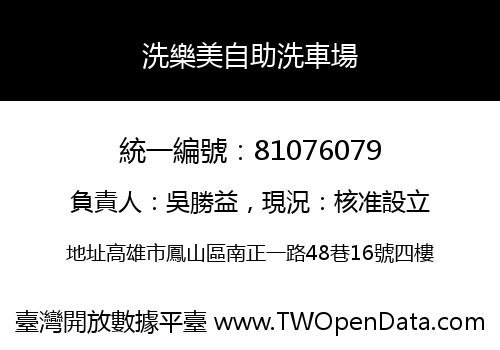 洗樂美自助洗車場
