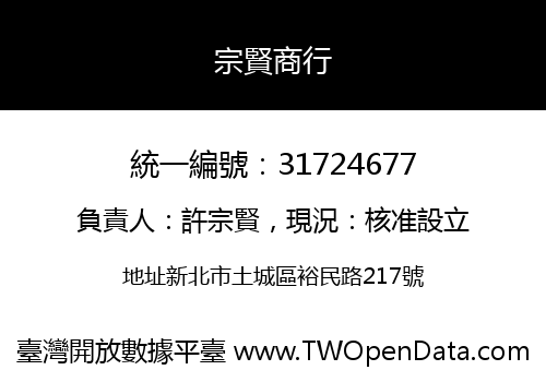 宗賢商行