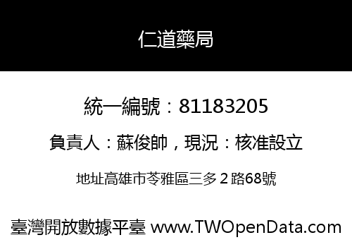仁道藥局