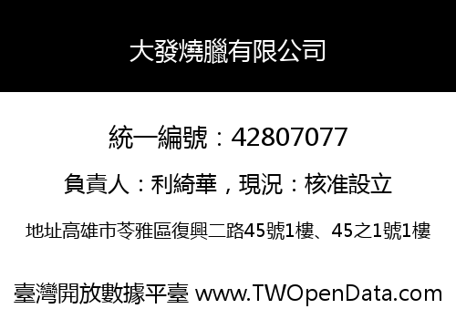 大發燒臘有限公司