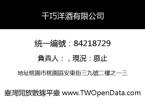 千巧洋酒有限公司