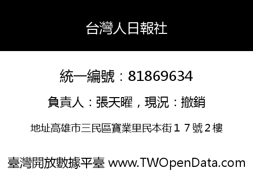 台灣人日報社