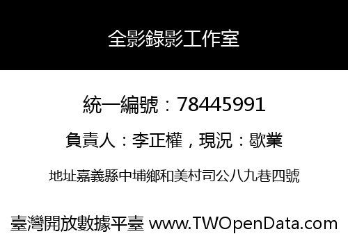 全影錄影工作室