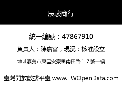 辰駿商行