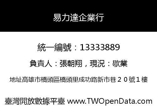 易力達企業行