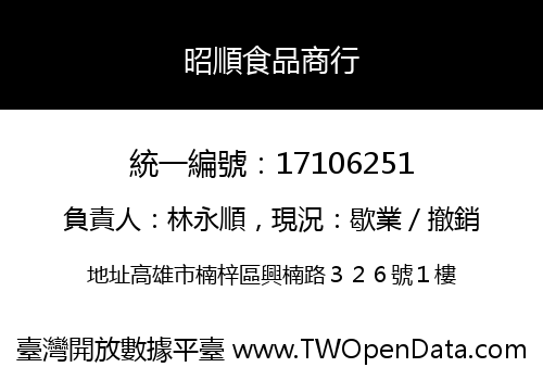 昭順食品商行