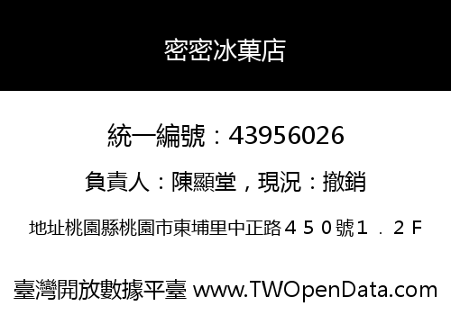 密密冰菓店