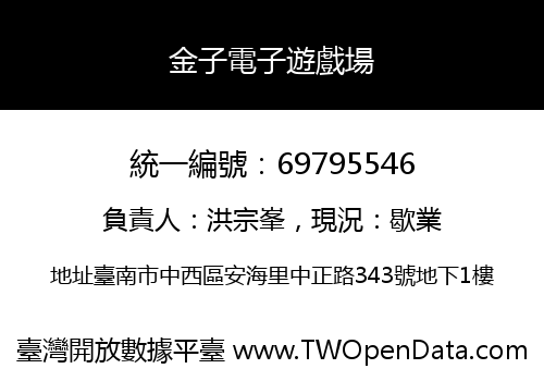金子電子遊戲場
