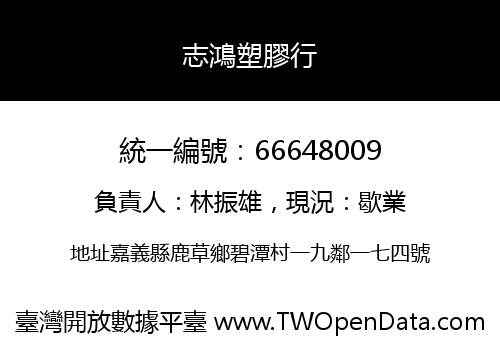 志鴻塑膠行