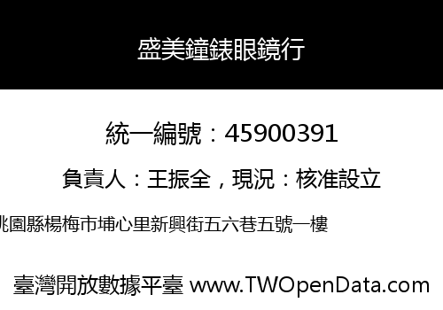 盛美鐘錶眼鏡行