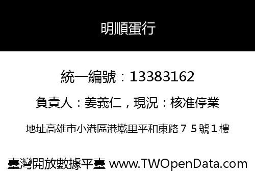 明順蛋行