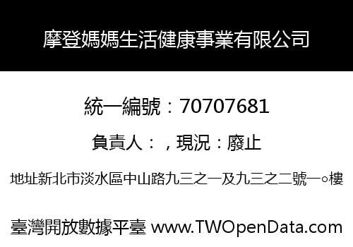 摩登媽媽生活健康事業有限公司