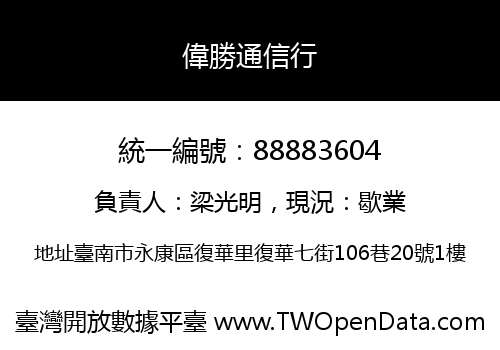 偉勝通信行